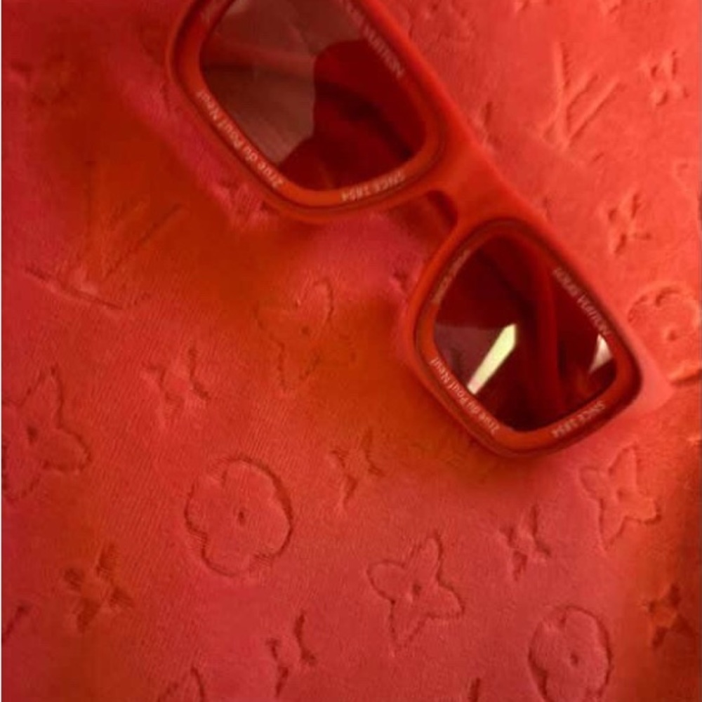 Louis Vuitton Red Dress Shirt